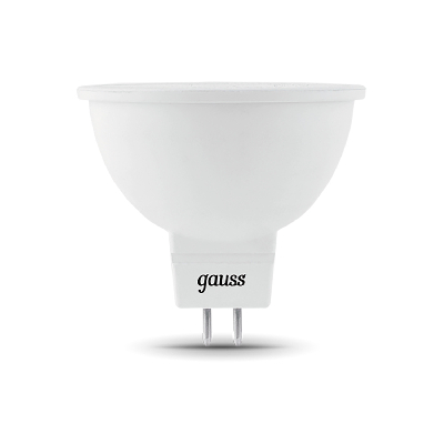 Лампа светодиодная LED 5 Вт 530 Лм 6500К холодная GU5.3 MR16 Black Gauss