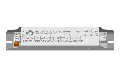 Драйвер светодиодный ИПС60-700Т IP20 0100
