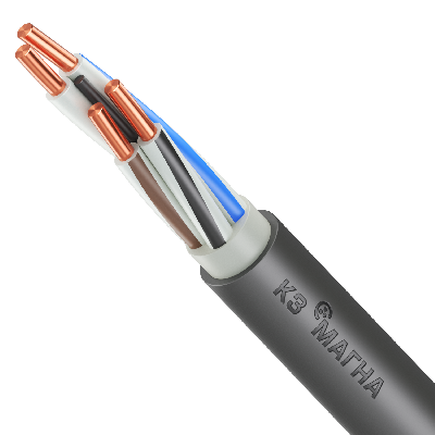 Кабель силовой ВВГ нг (А) LS 4х16-ок-06ТРТС однопроволочный