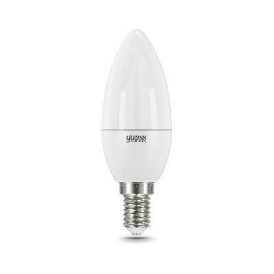 Лампа светодиодная LED 12 Вт 880 лм 3000К AC180-240В E14 свеча теплая  Elementary Gauss