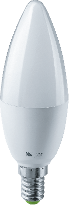 Лампа светодиодная LED 8.5вт Е14 белый матовая свеча
