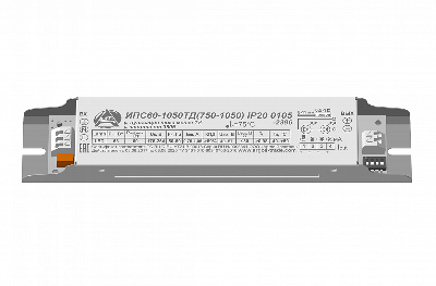 Драйвер светодиодный ИПС60-1050ТД(750-1050) IP20 0105