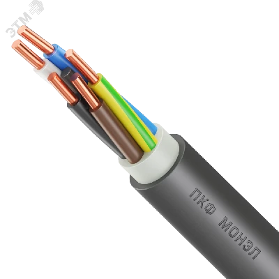 Кабель силовой ВВГнг(А)-LSLTx  5х6ок(N.PE)-0.660 ТРТС